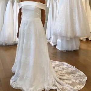 Sareh Nouri Elizabeth Wedding Dress Size 12 (never worn, un-altered)